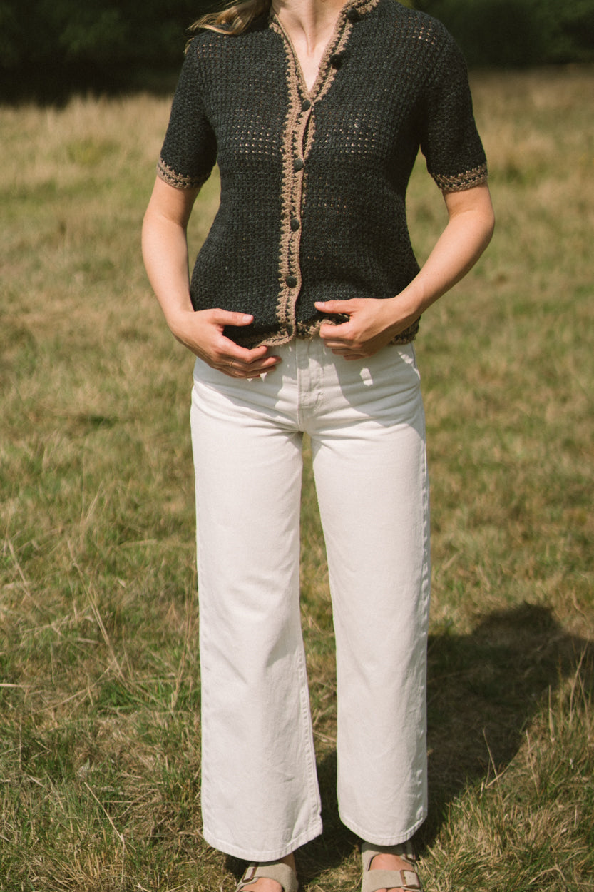 Vintage crocket top