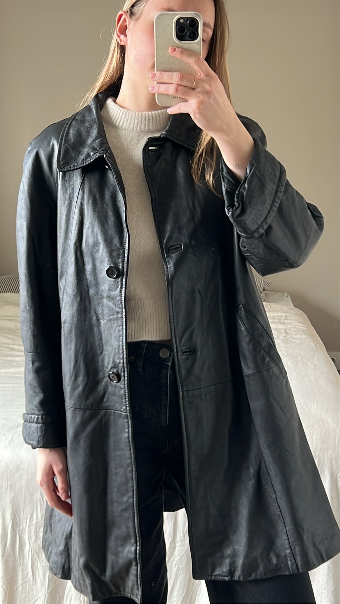 Leather jacket
