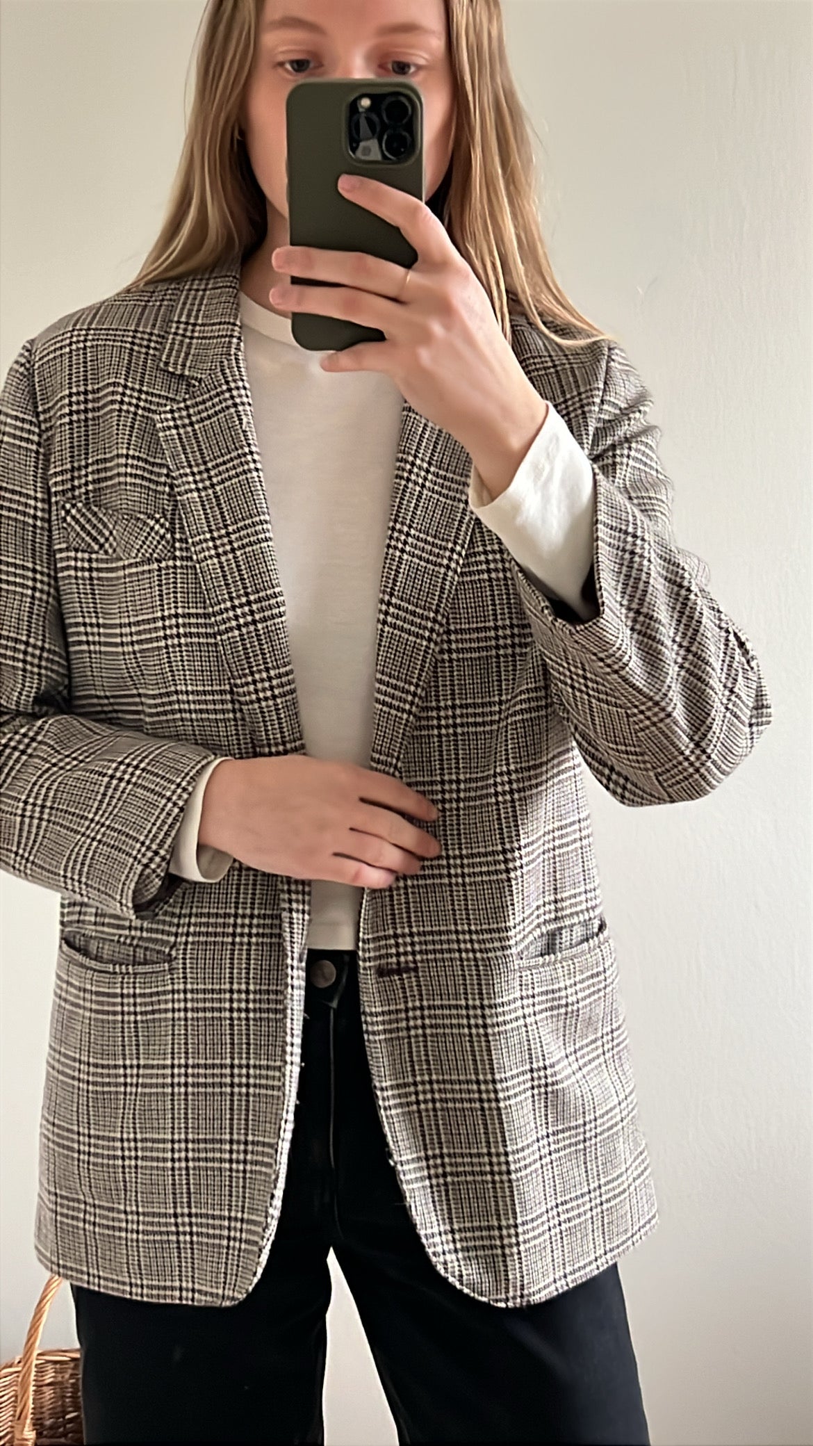 vintage woolen blazer