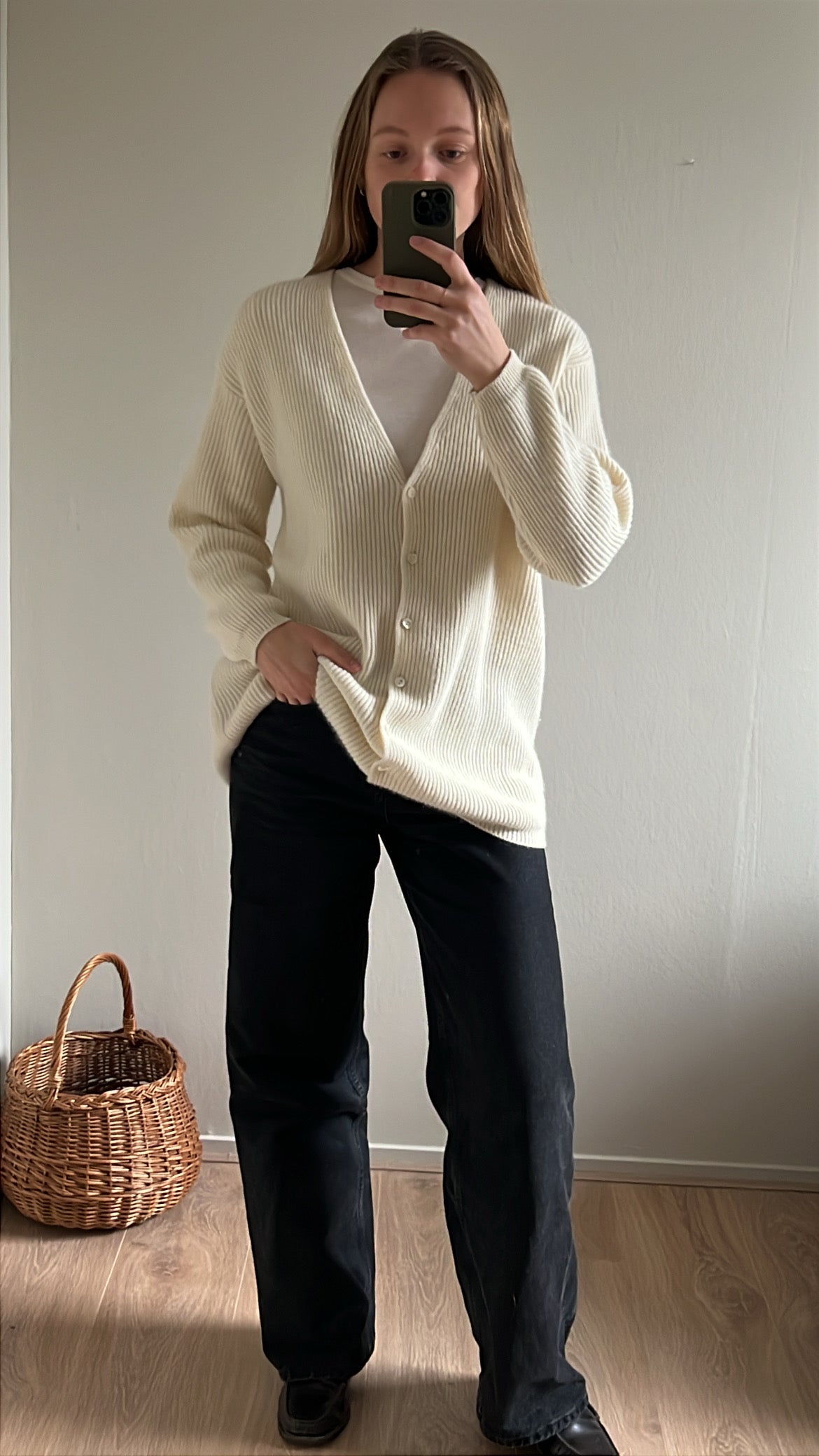 vintage woolen cardigan