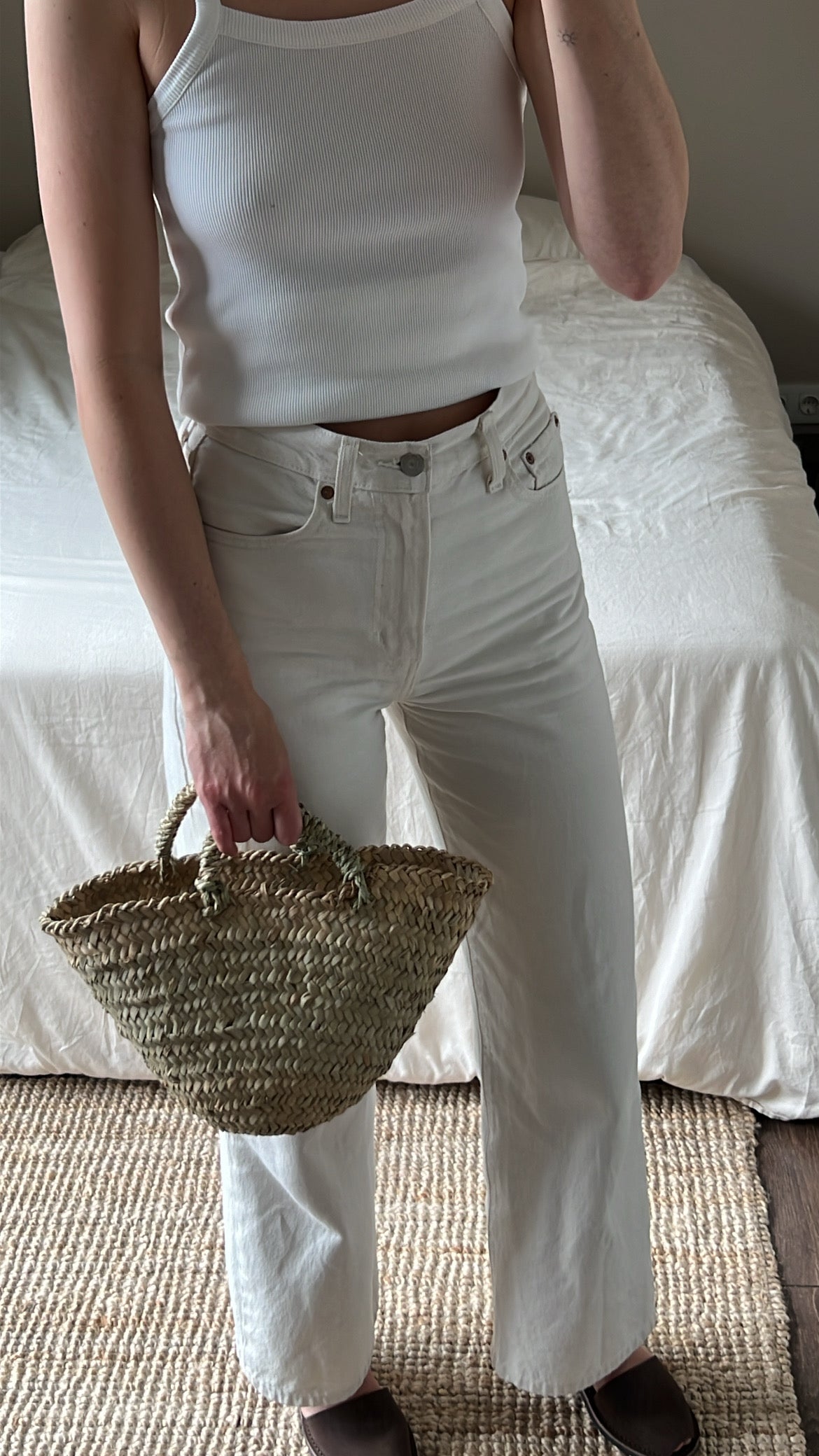 Straw bag small