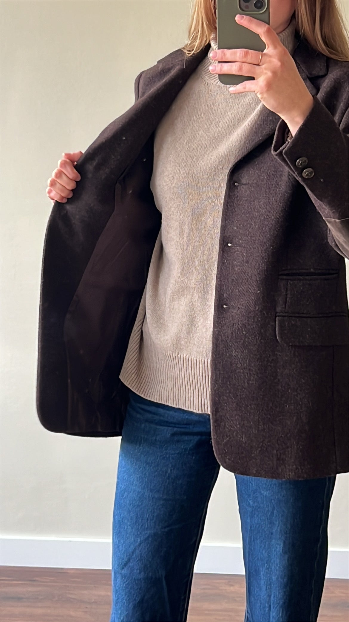 Vintage woolen blazer