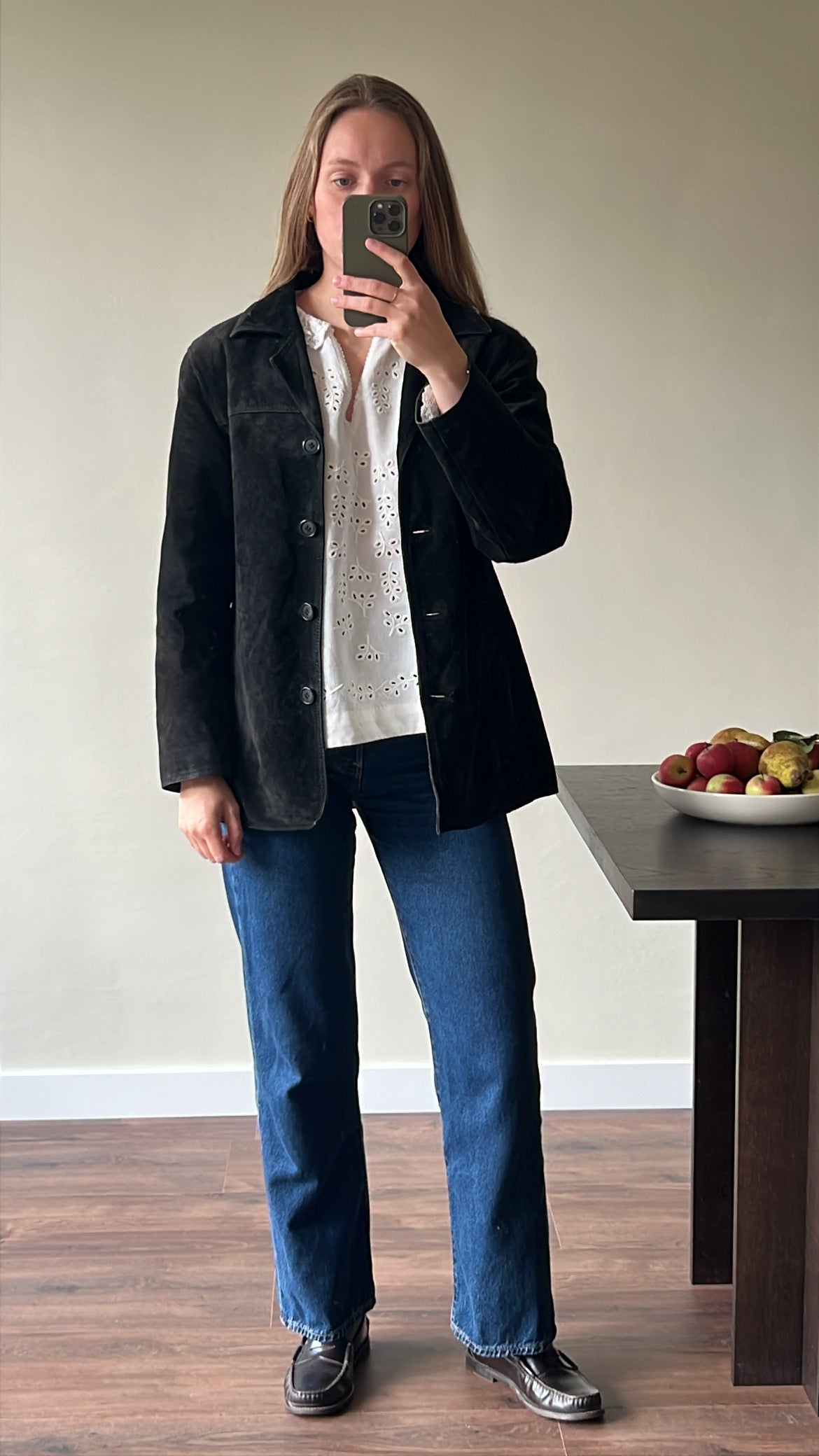 Vintage suede jacket