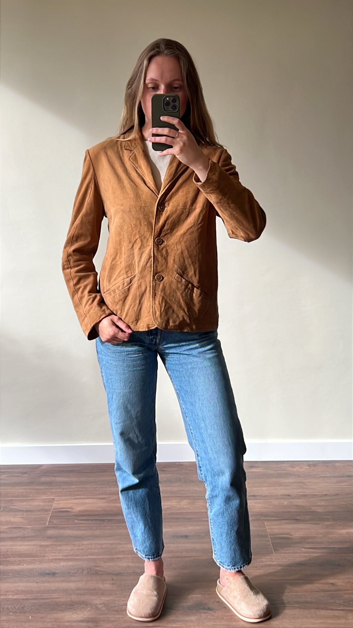 Suede jacket