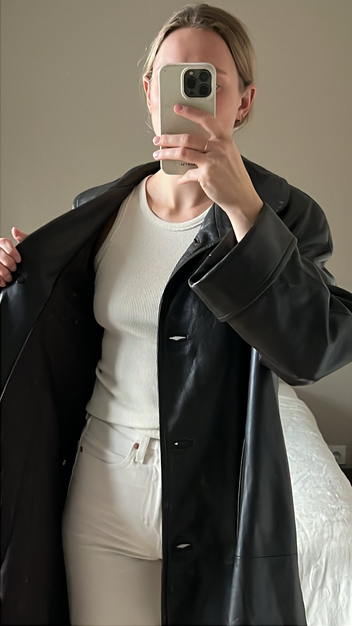 Leather jacket