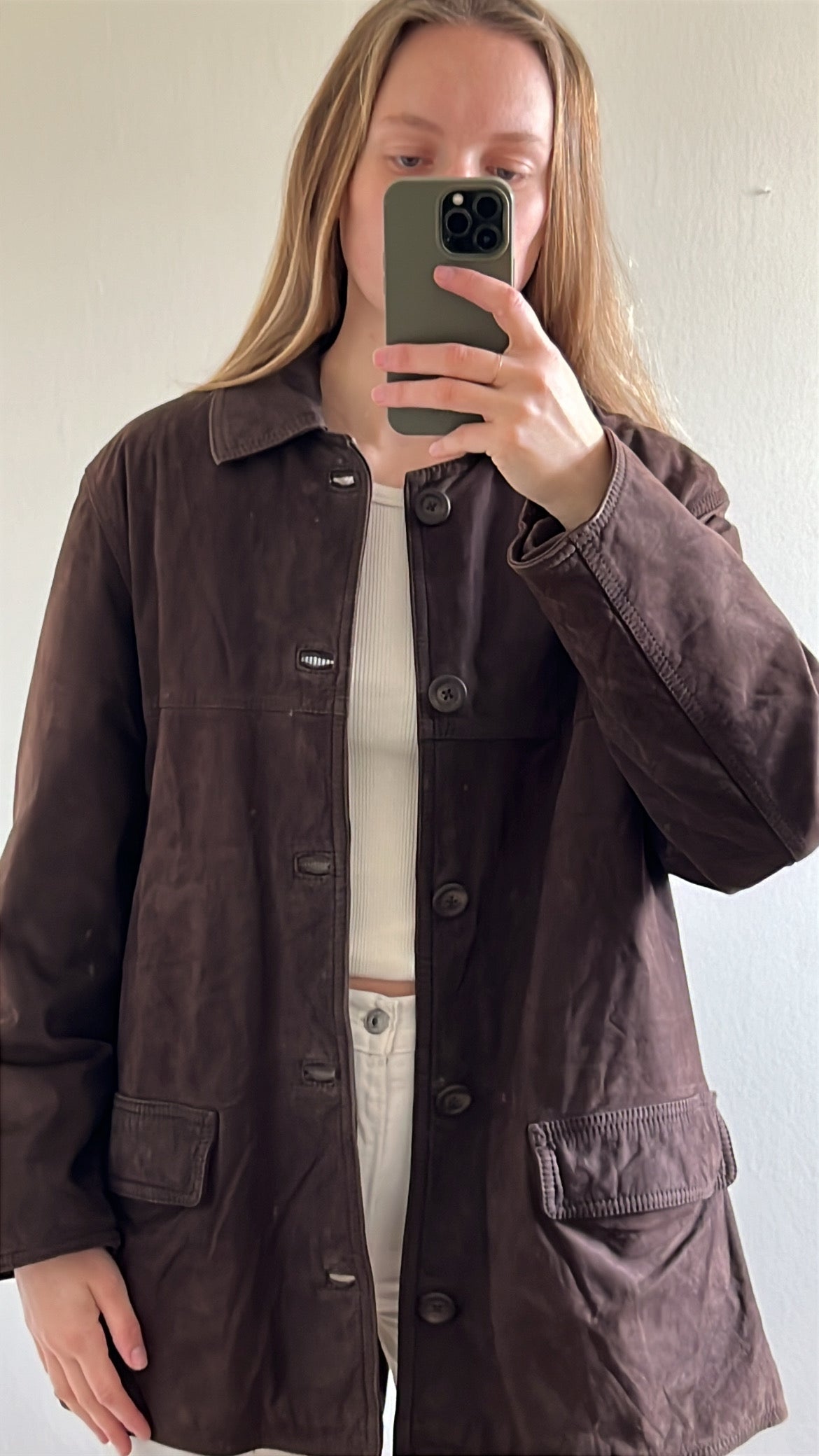 Vintage leather jacket