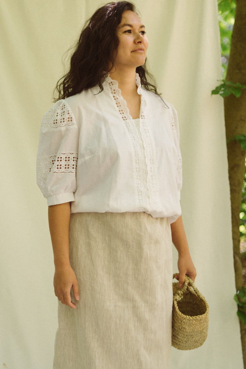 The Isabelle Blouse - Vintage Italian