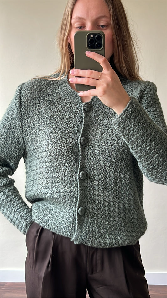 Vintage woolen blend knit