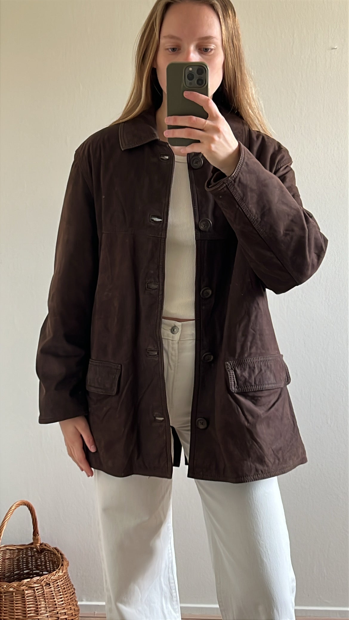 Vintage leather jacket