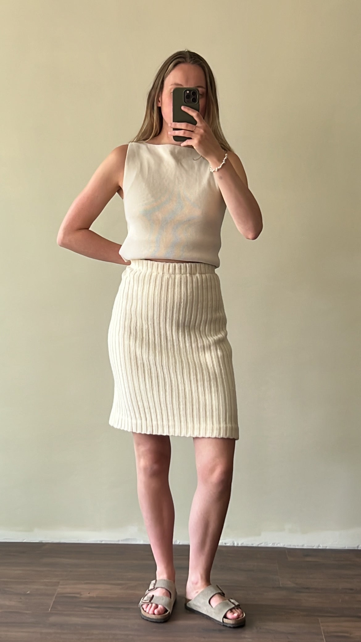Woolen skirt