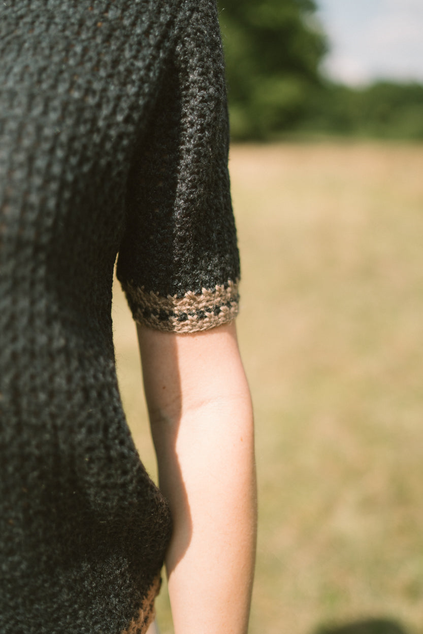 Vintage crocket top