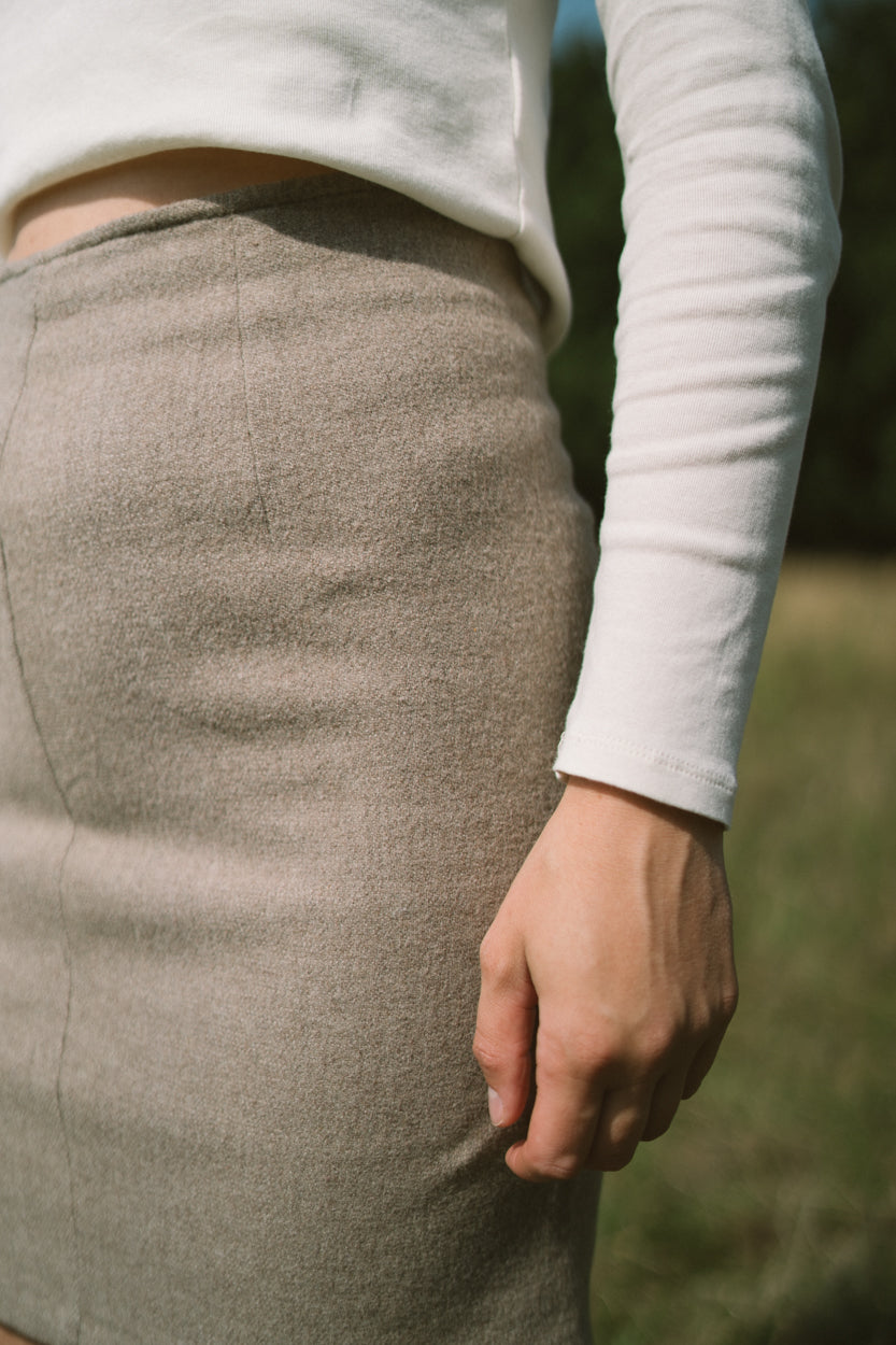 Woolen skirt
