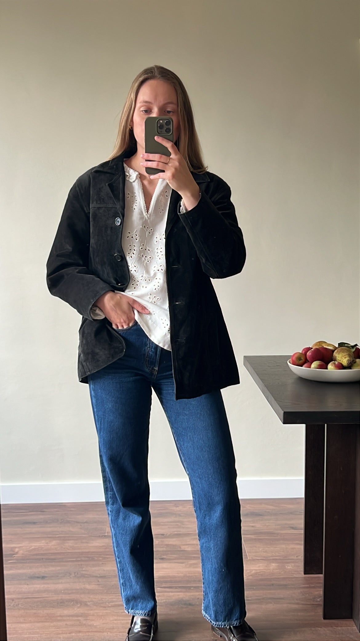 Vintage suede jacket