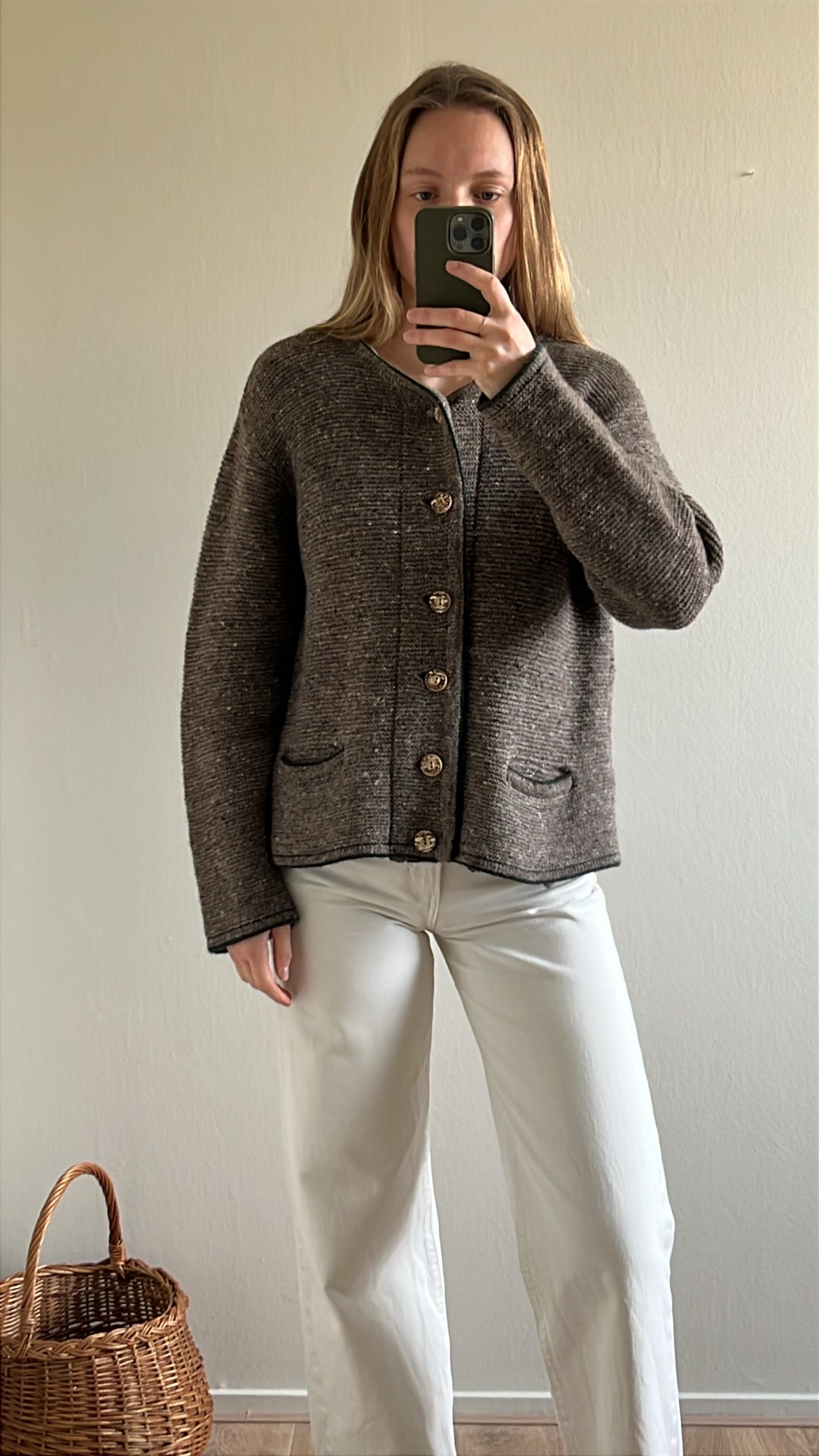 Vintage woolen cardigan