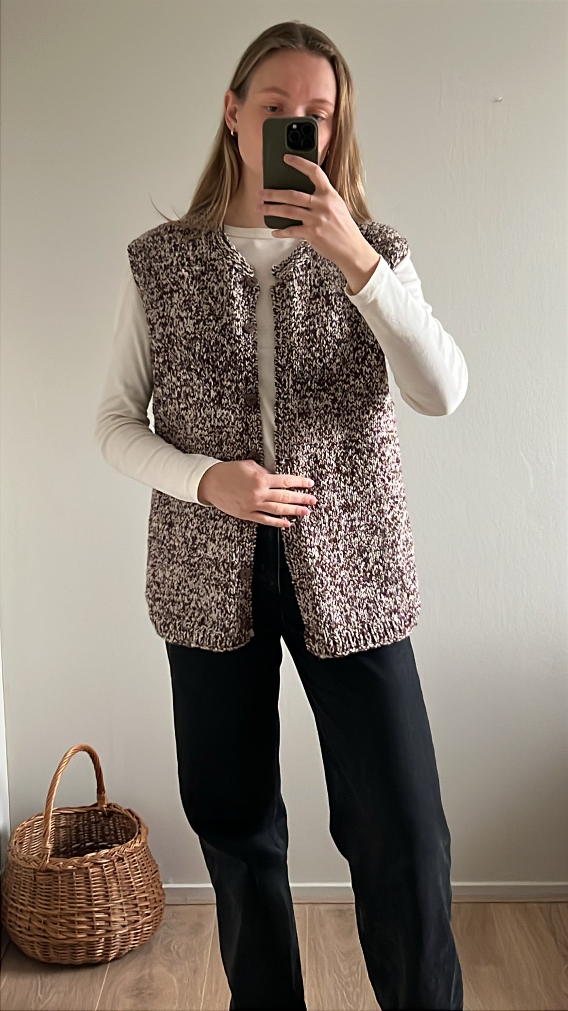 vintage woolen vest